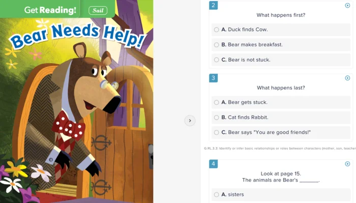 A screenshot of a quiz