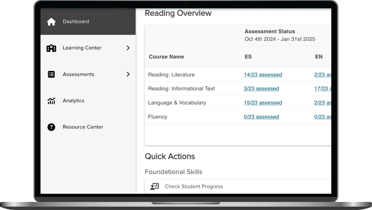 Teacher Dashboard