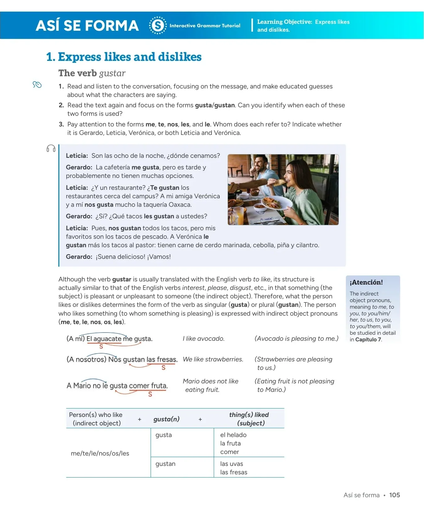 Sample Lesson Page