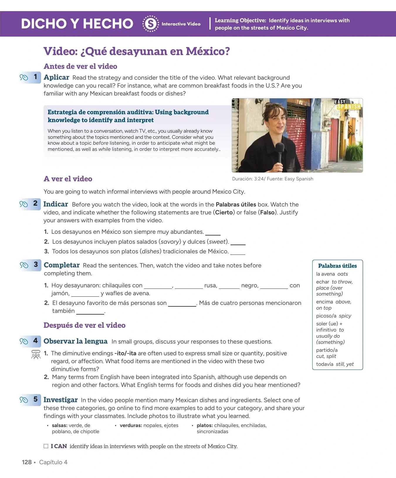 Sample Lesson Page