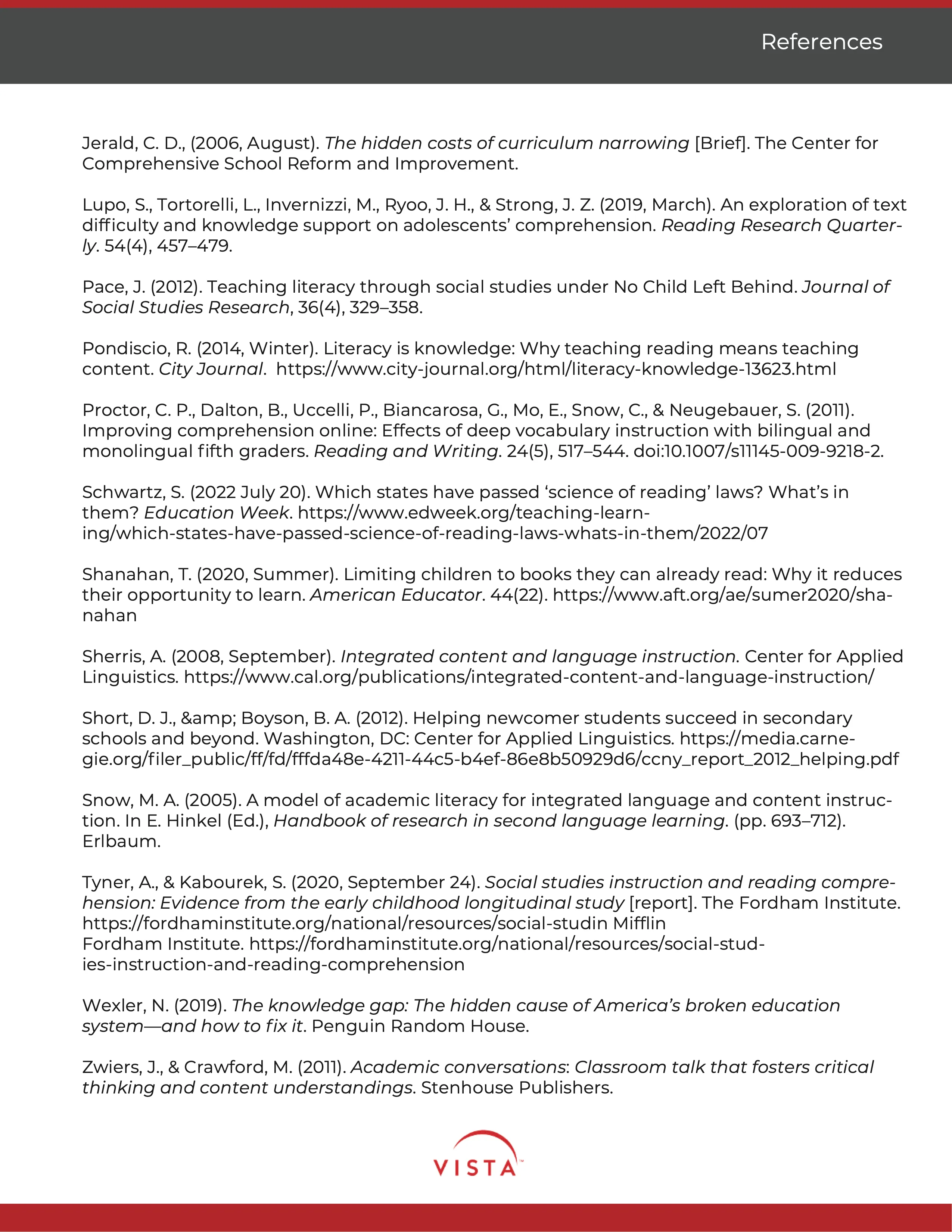 Mastering Language and Literacy through High-interest Content Page 7