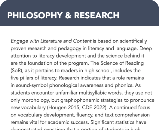 Engage Philosophy and Research