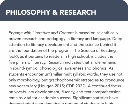Engage Philosophy and Research