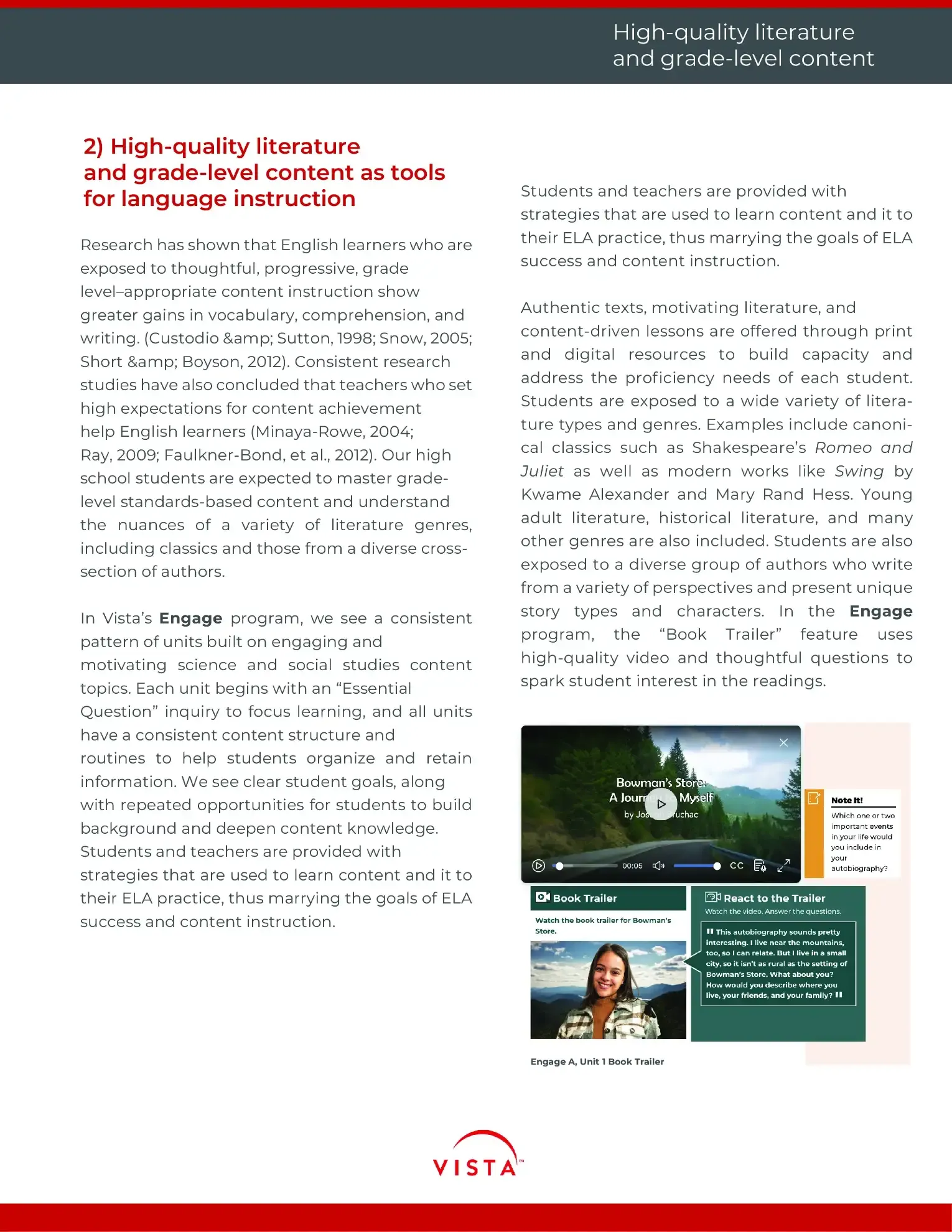 Engage with Literature and Content Whitepaper Page 3