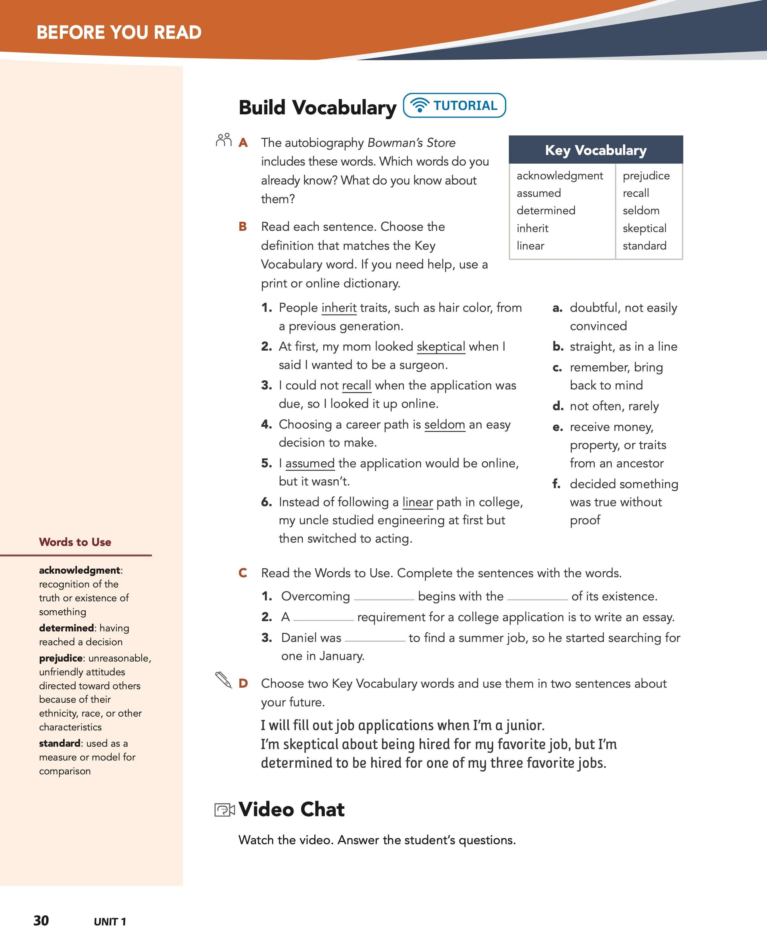 Level A, pages 30