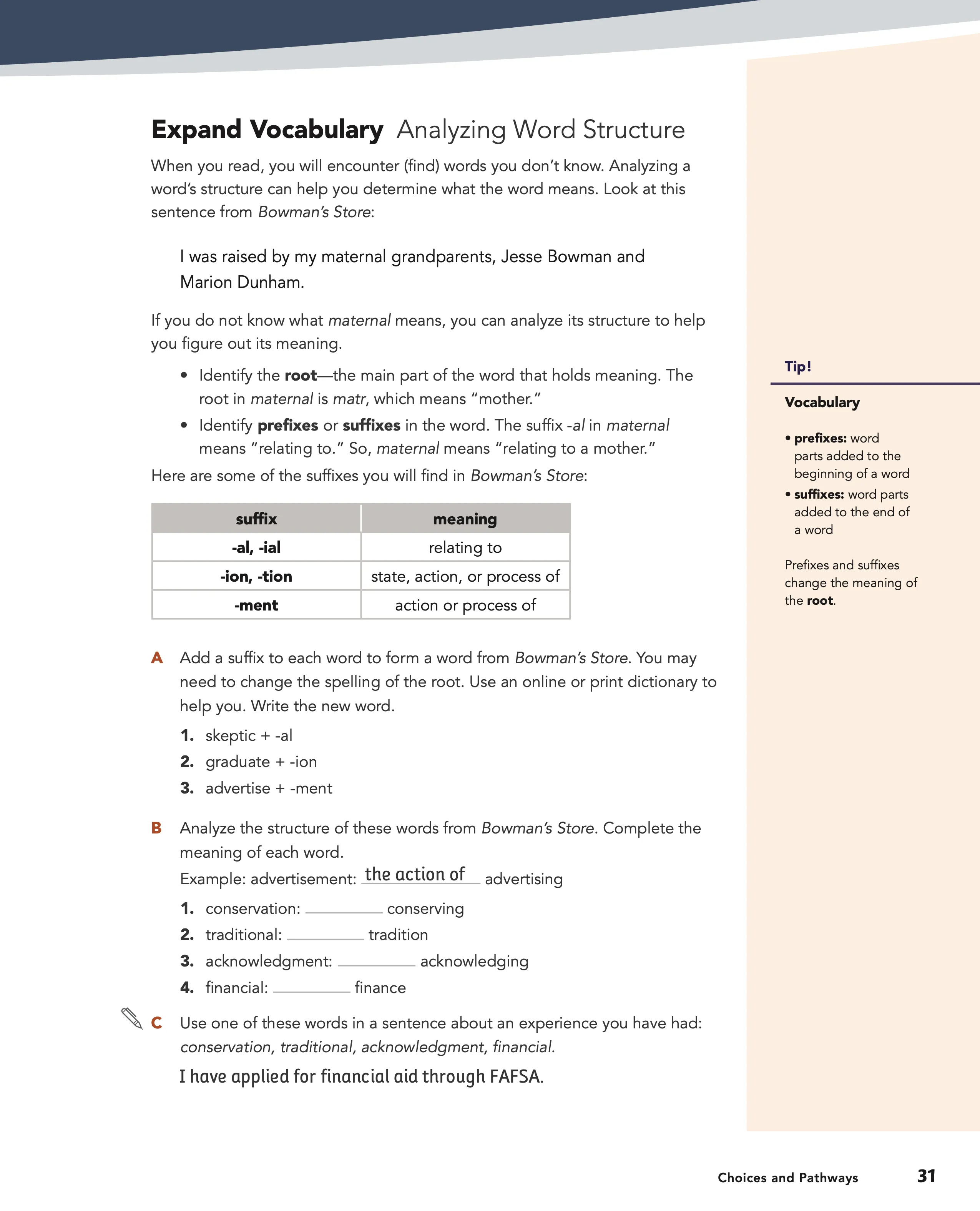 Level A, pages 31