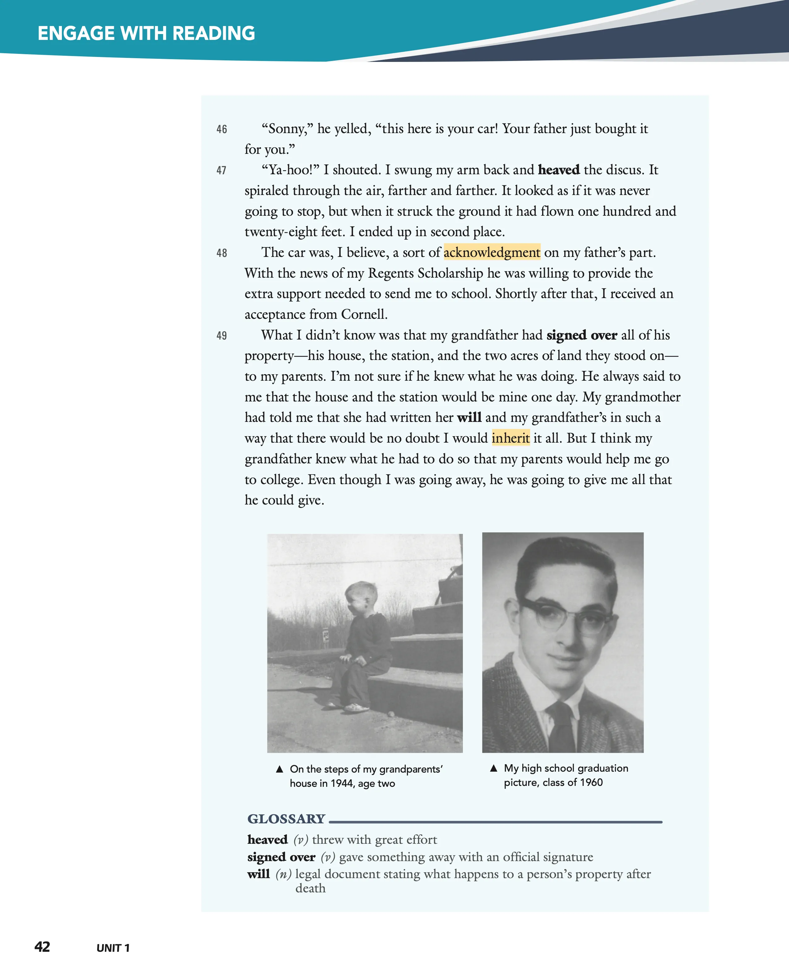 Level A, pages 42