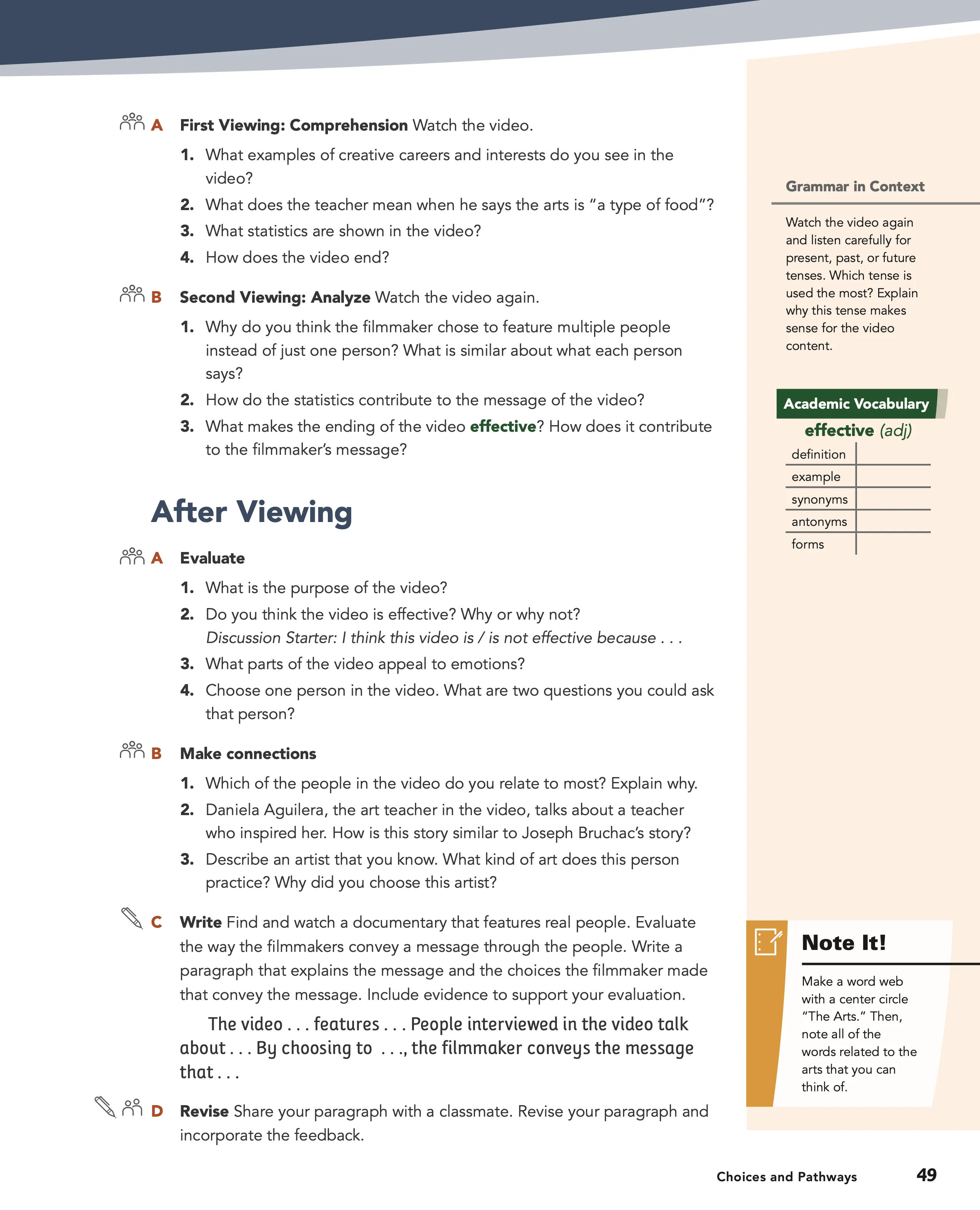 Level A, pages 49