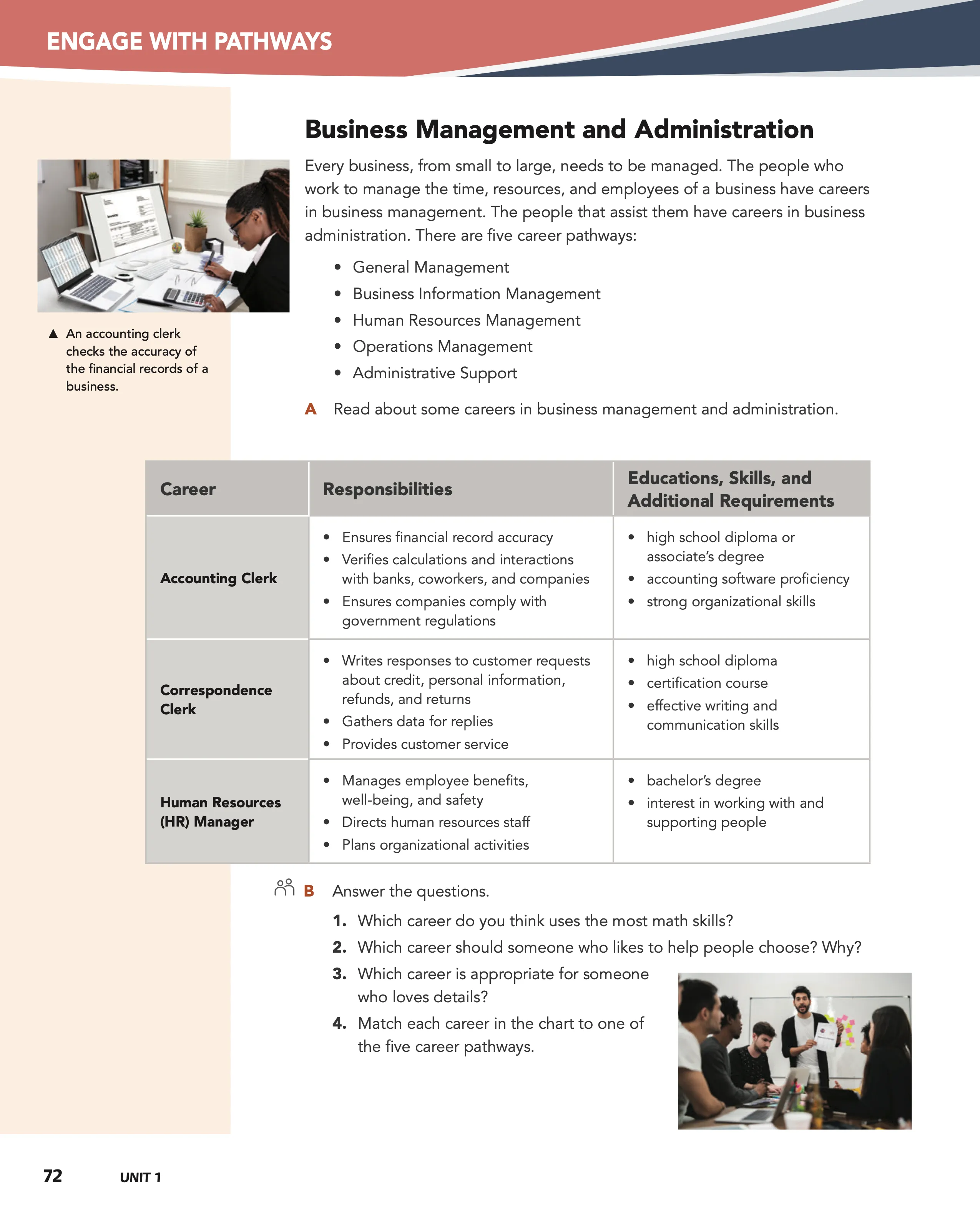 Level A, page 72