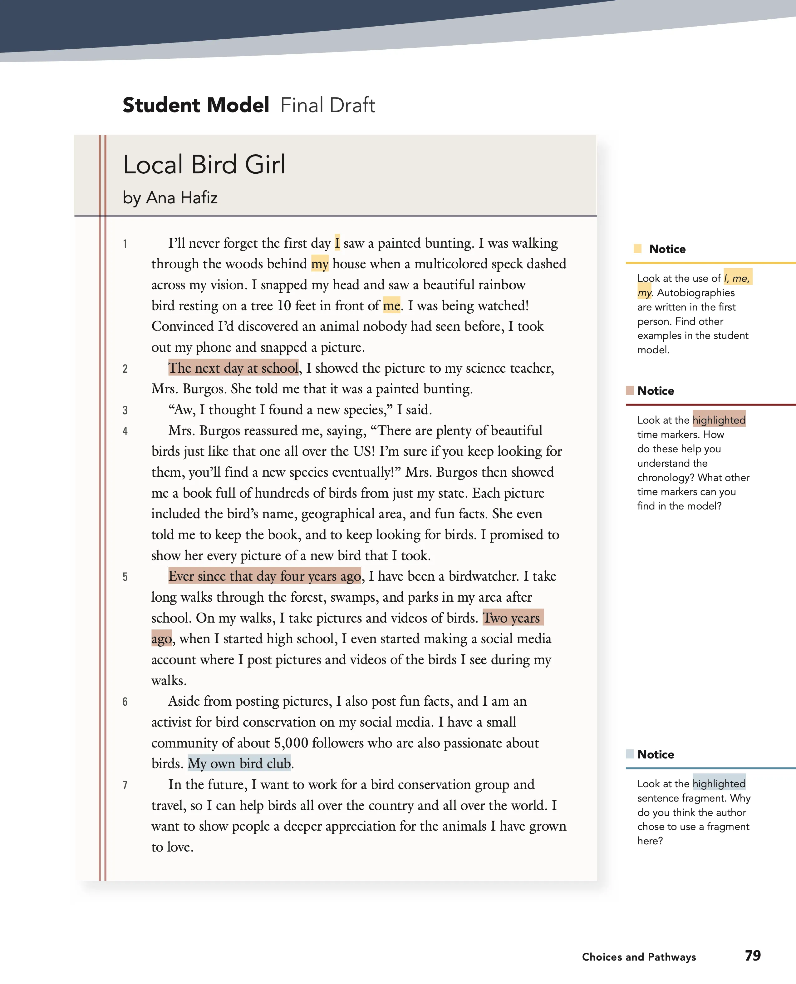 Level A, page 79