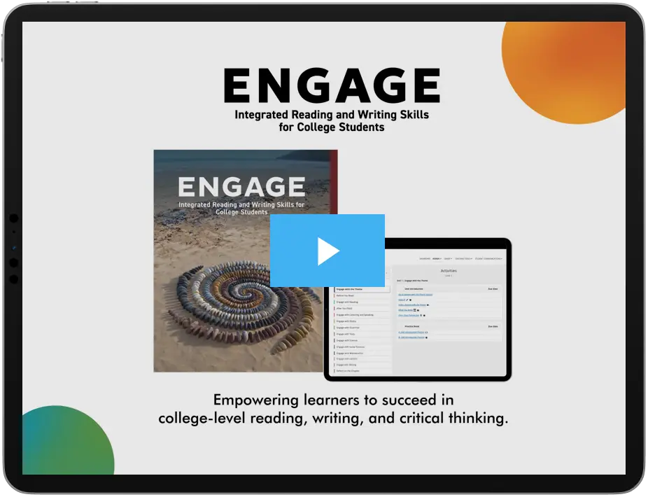 Engage College 1e-promo video