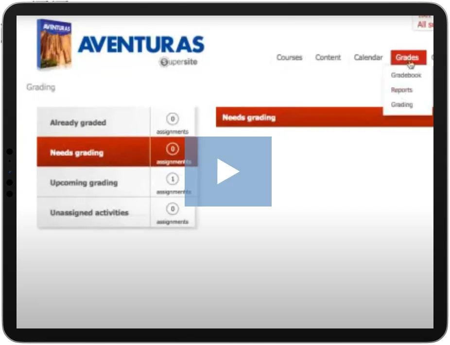 Time-Saving Grading Tools video