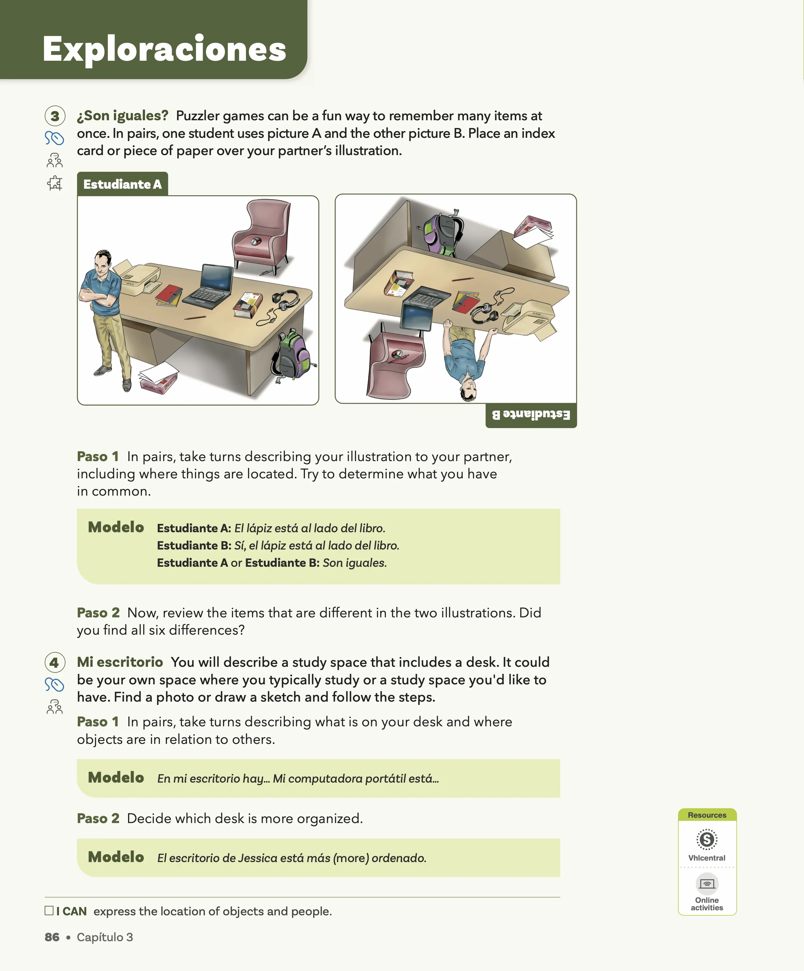 Page 86 of Experiencias Beginning