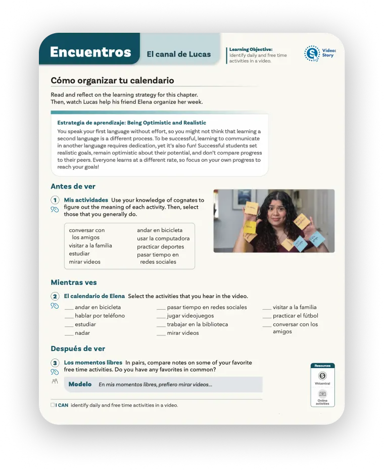 Page 61 of Experiencias Beginning