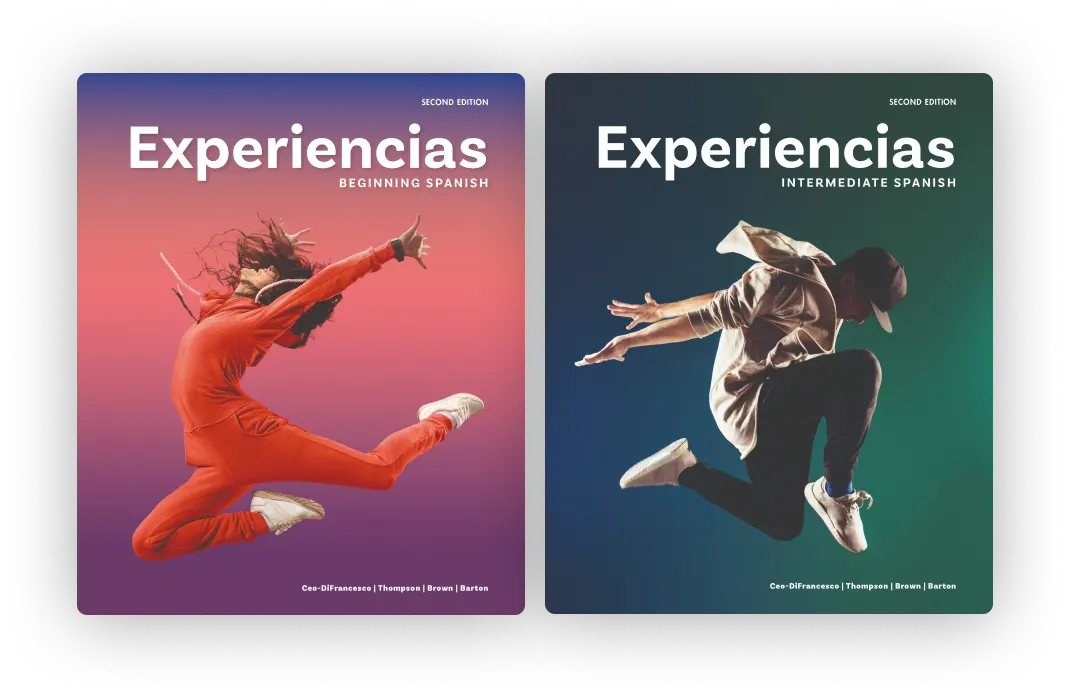 Covers of Experiencias Beginning & Intermediate