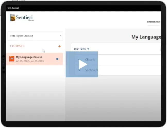 A video about the Customizable Course