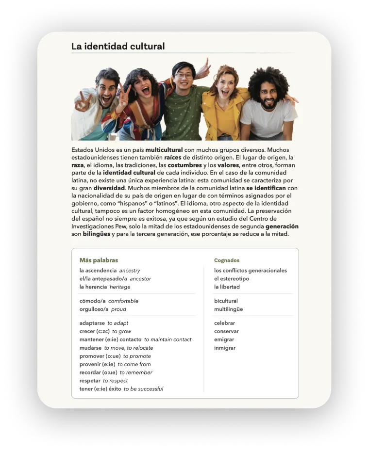 Page 6 of Experiencias Intermediate