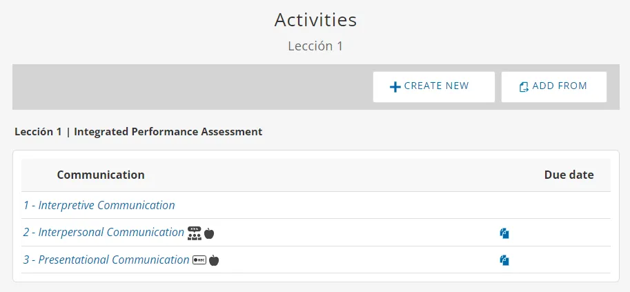 Assignable Integrated Performance Assessments,