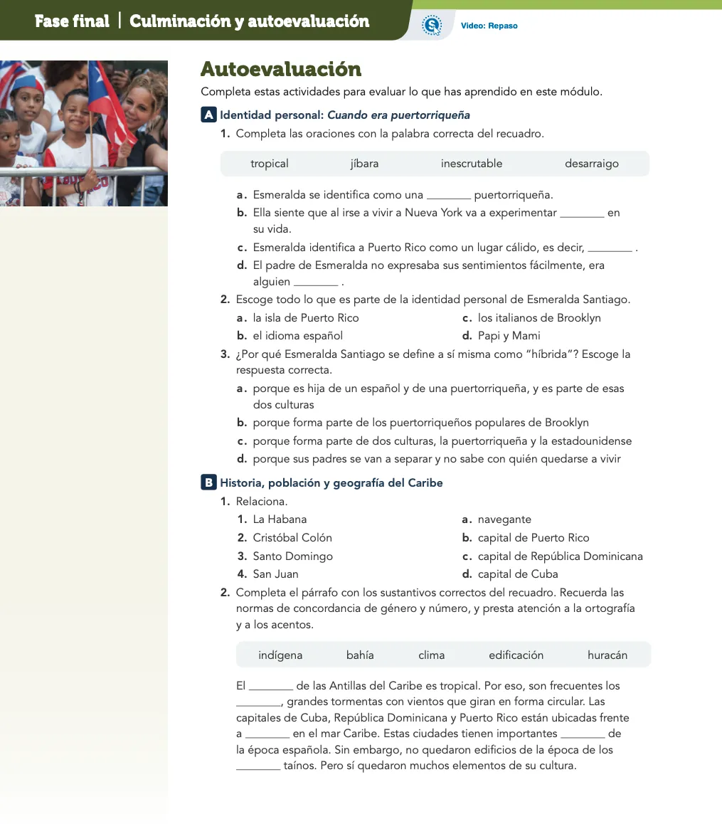 Autoevaluación, page 1