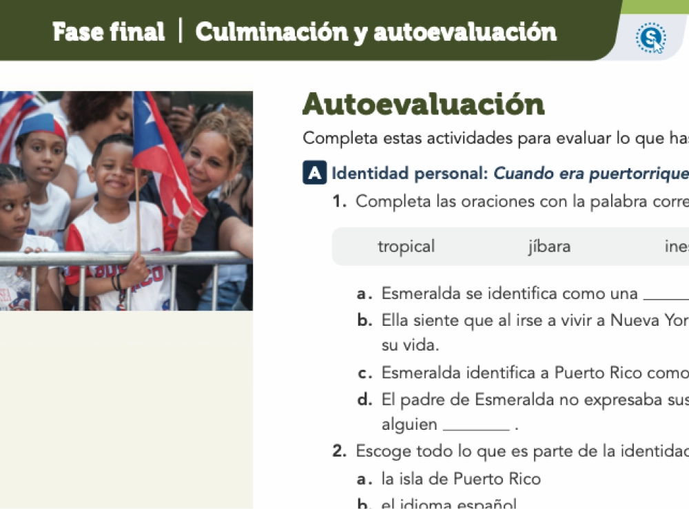 Autoevaluación