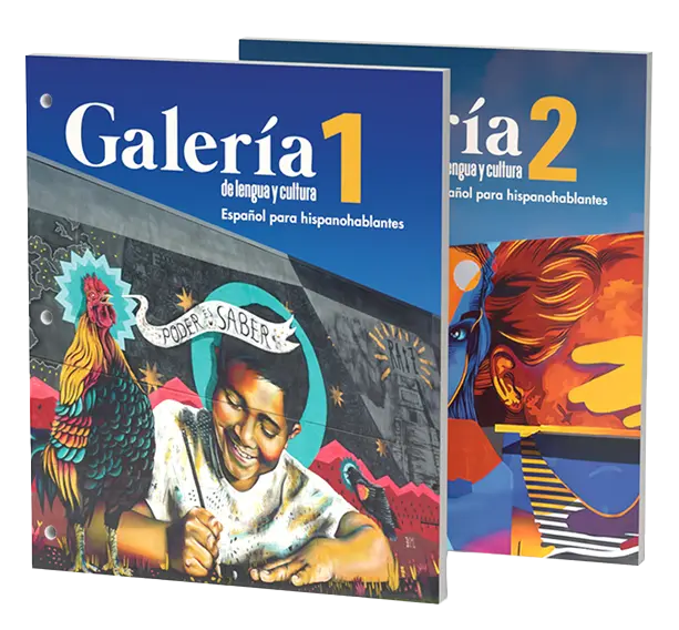 Covers of Galeria books.