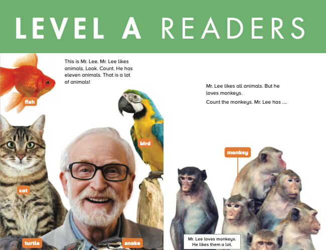 Level A Readers sample