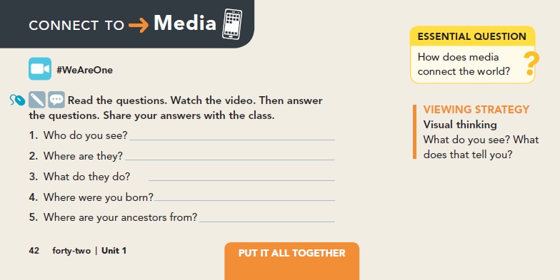 Features - Get Ready! - ELL - Vista Higher Learning