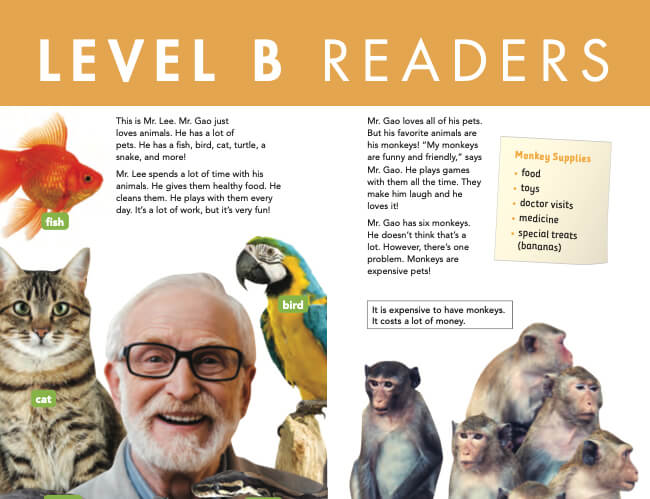 Level B Readers sample