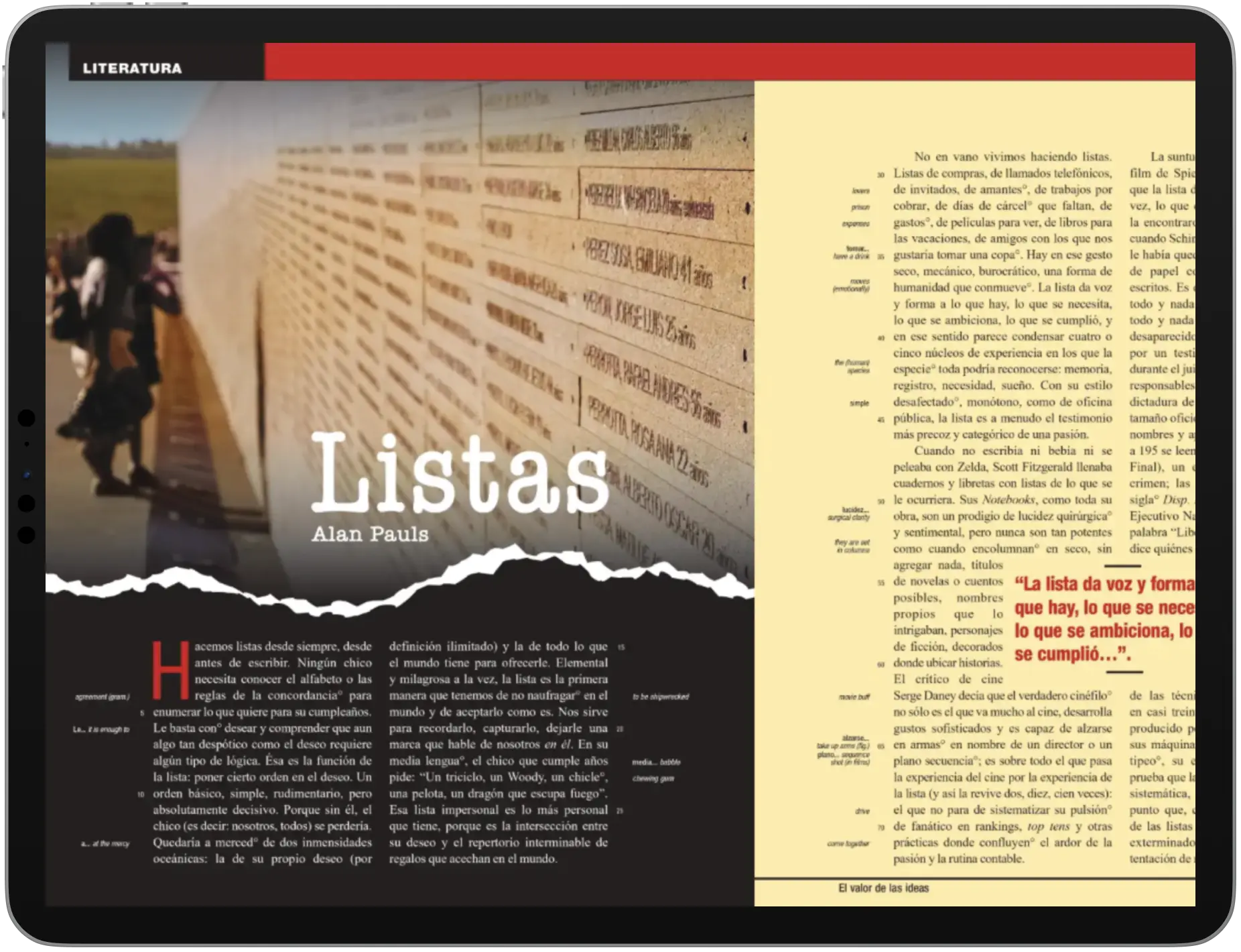 Teacher engaging with students