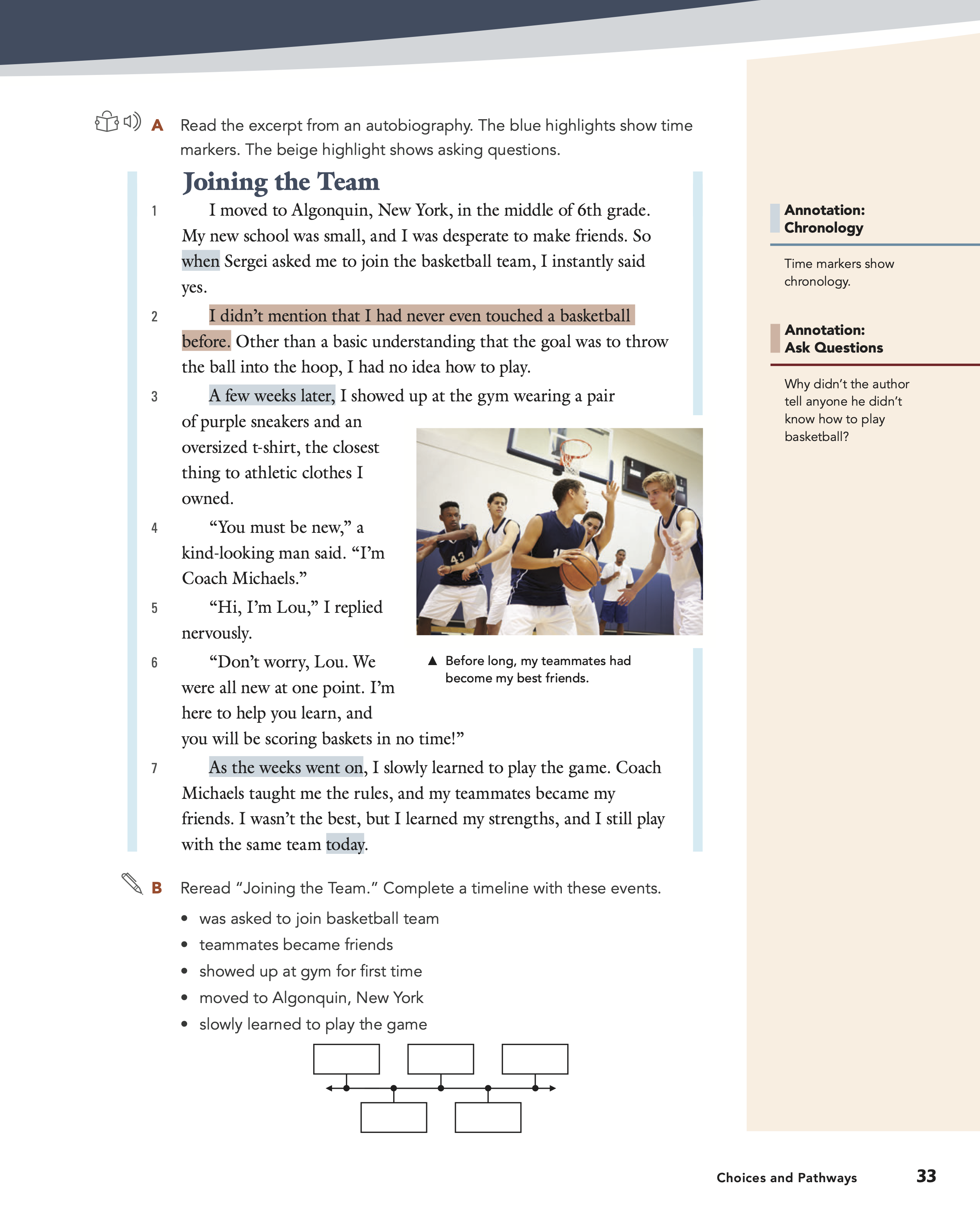 Level A, pages 33