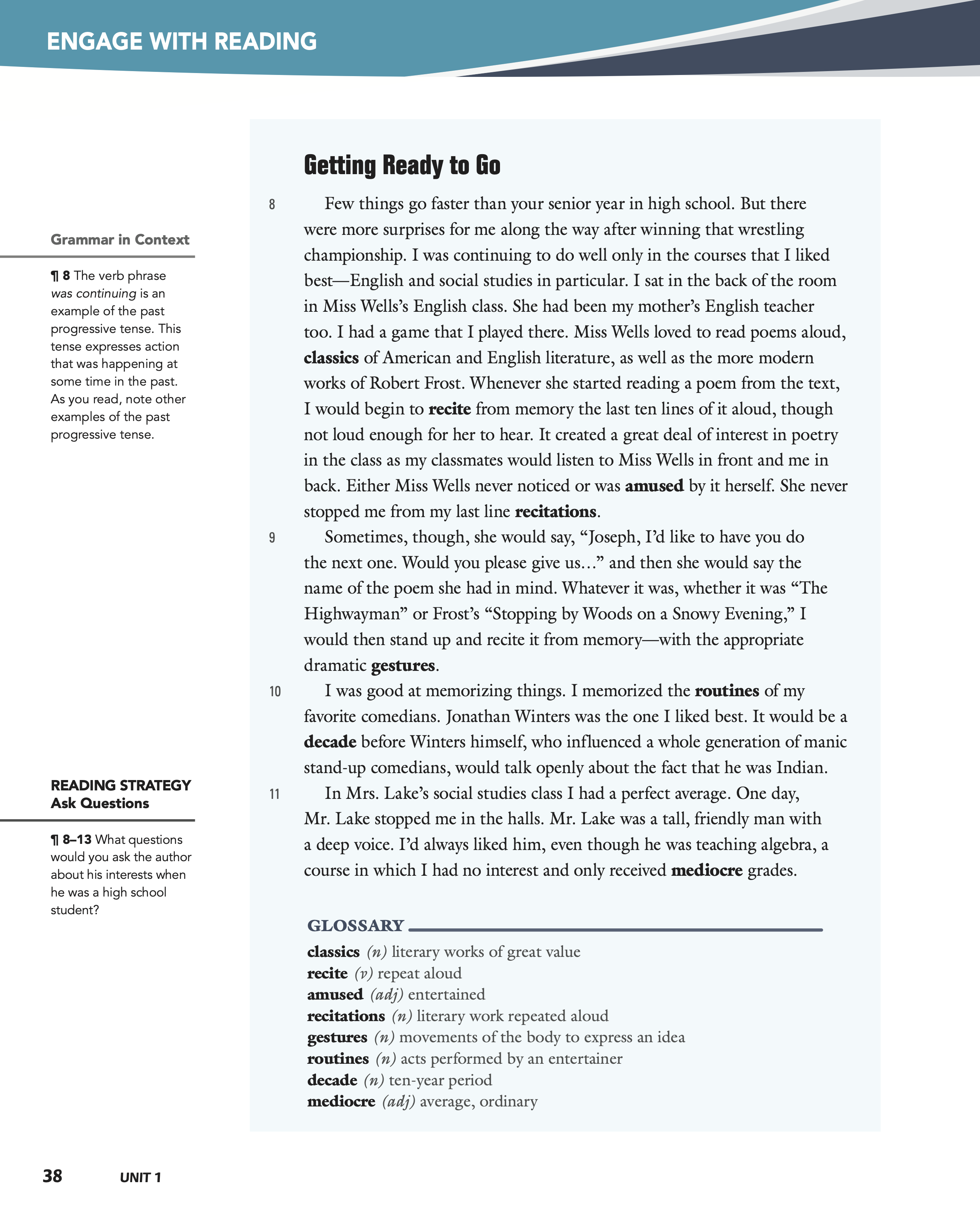Level A, pages 38