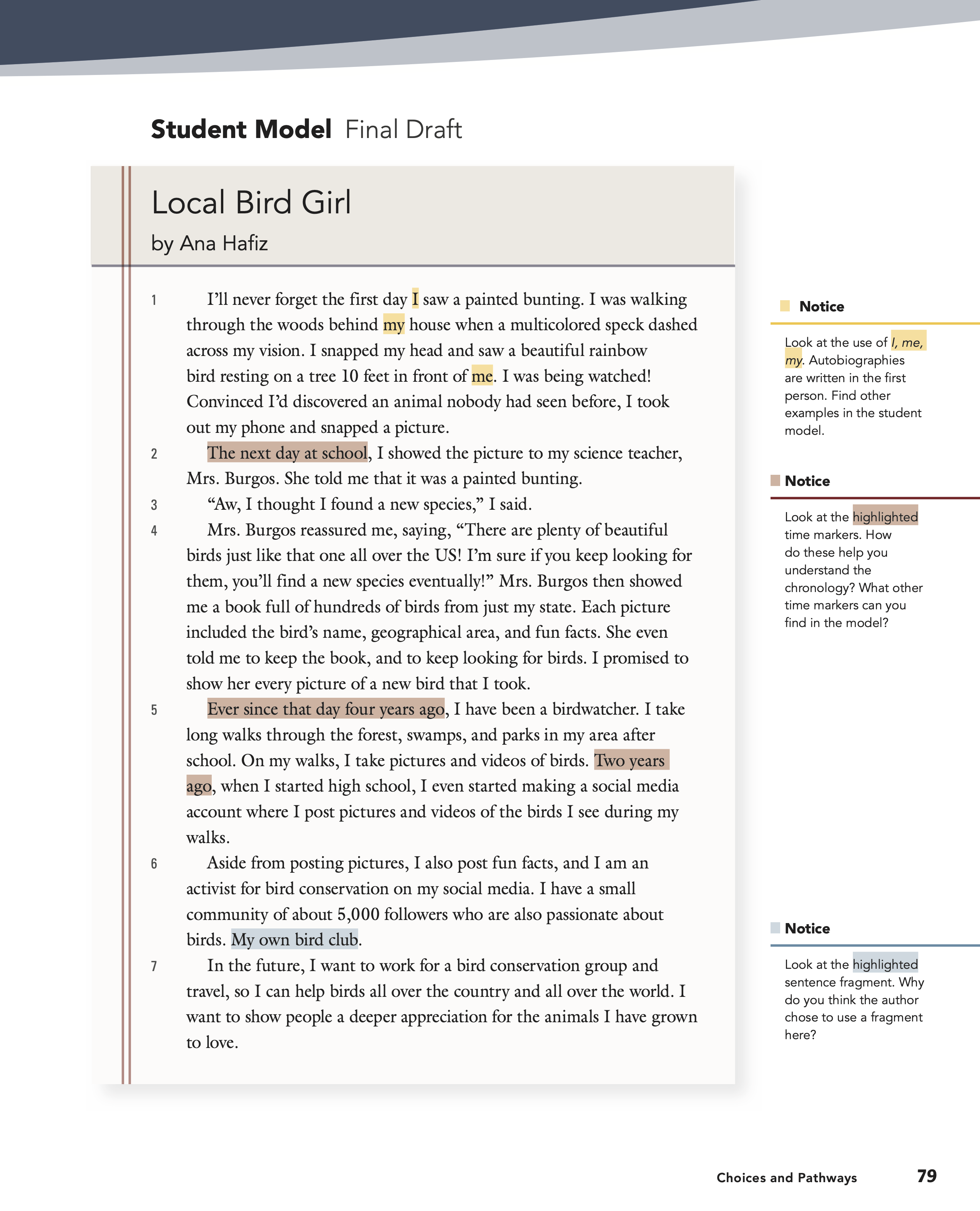 Level A, pages 79