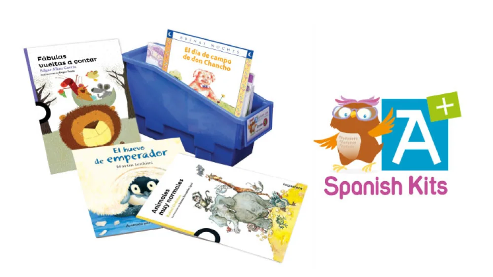 A+ Spanish Literacy Kits, K–5 Spanish 