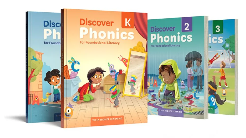 Descubre, K–3 English Phonics 