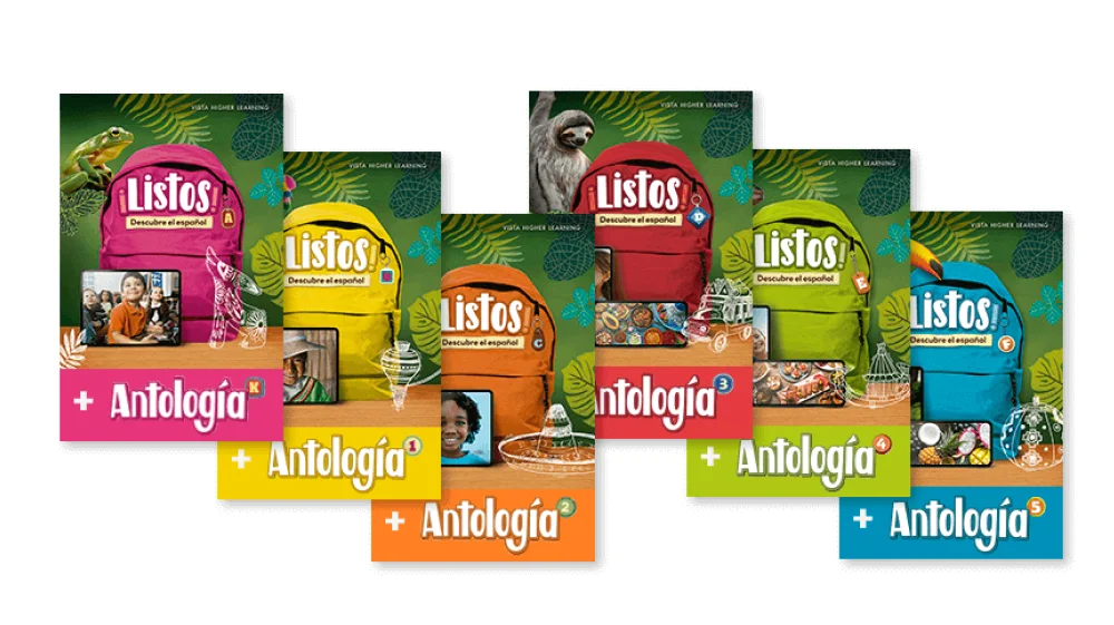 Listos/Antologia, K–5 Spanish