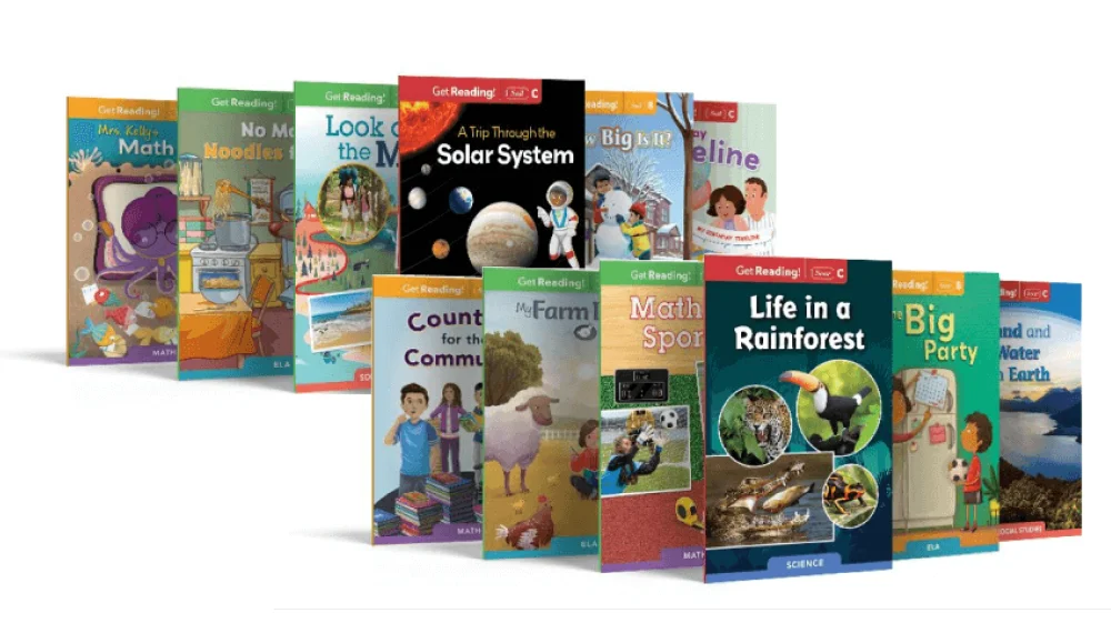 Get Reading, Sail!, Get Reading, Soar!,  K–5 Scaffolded Readers 