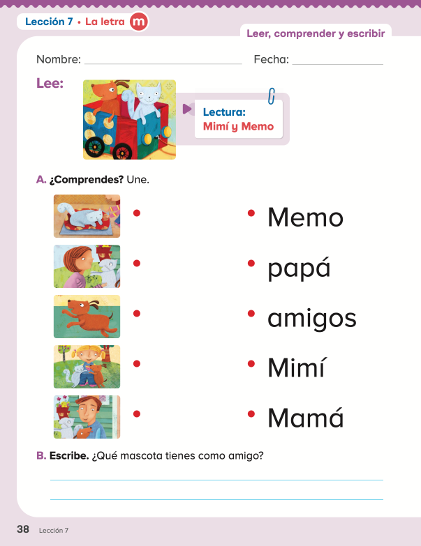 Cartillas de lectura y escritura Español Fonética BUNDLE No Prep Enseñar a  Leer