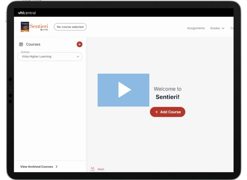 Show me how to create a course
