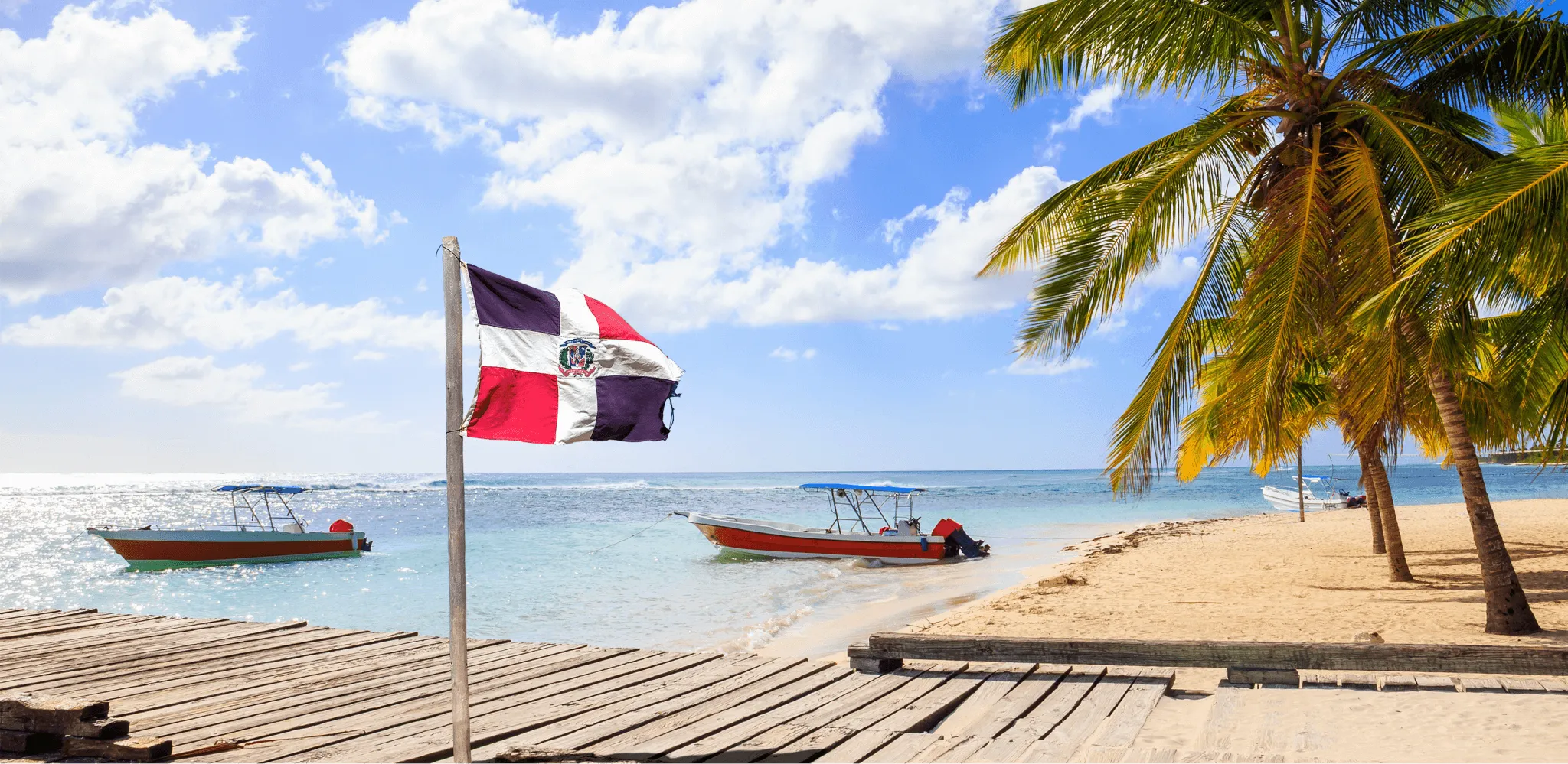 Caribbean beach, Dominican Republic.