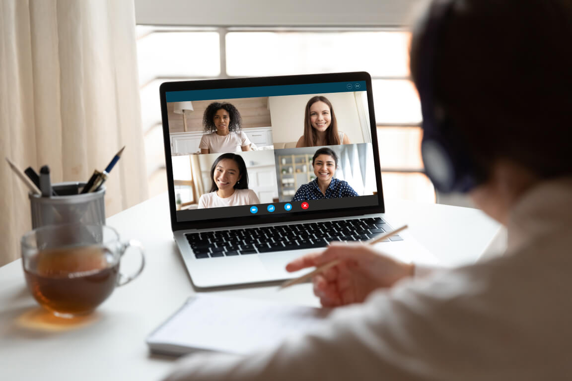 A group video call