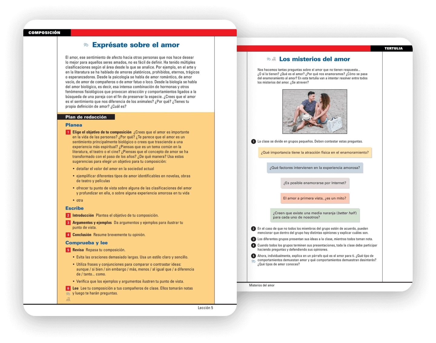 Revista, Lesson 5 pages 154-155