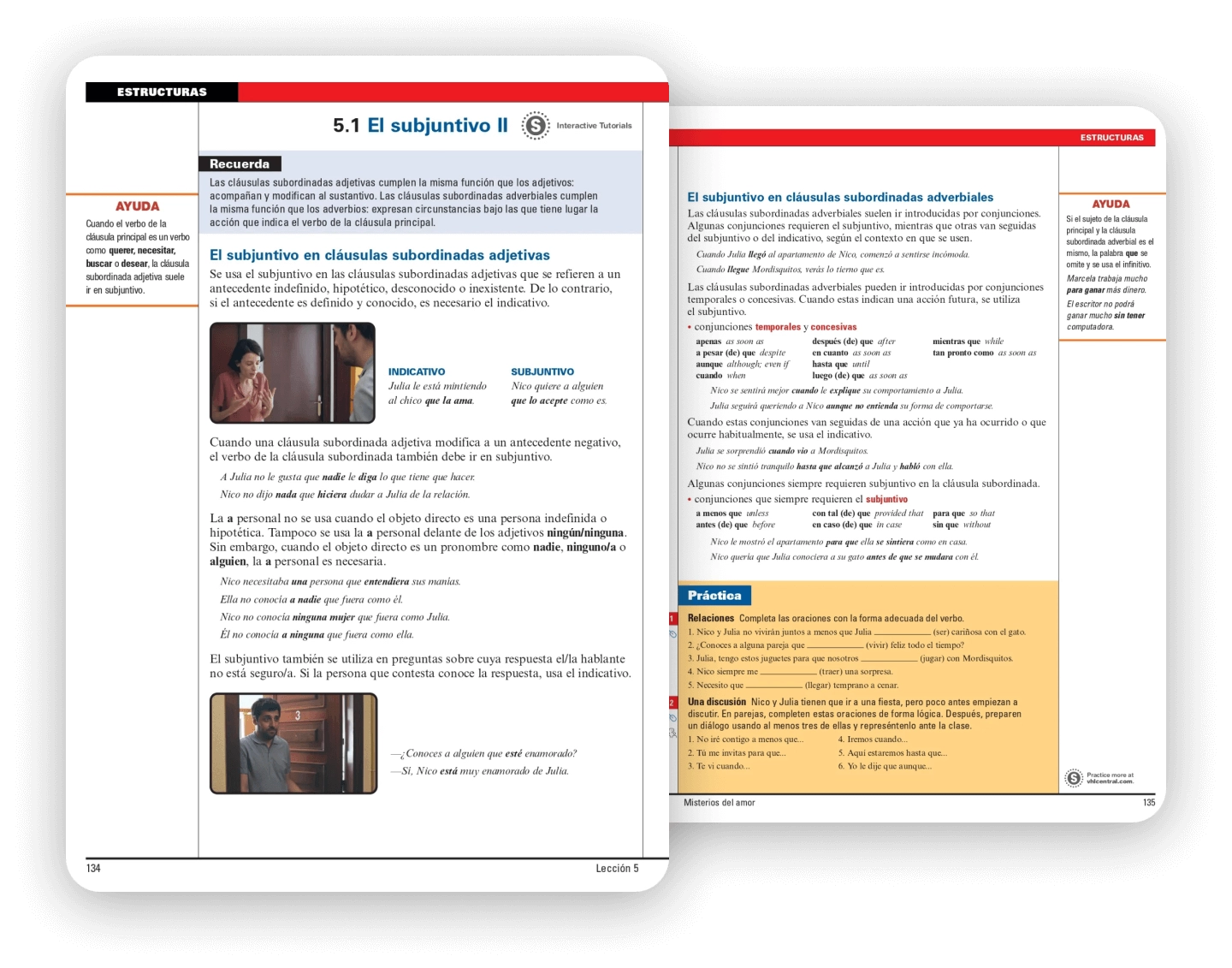 Revista,  Lesson 5 page 134-135