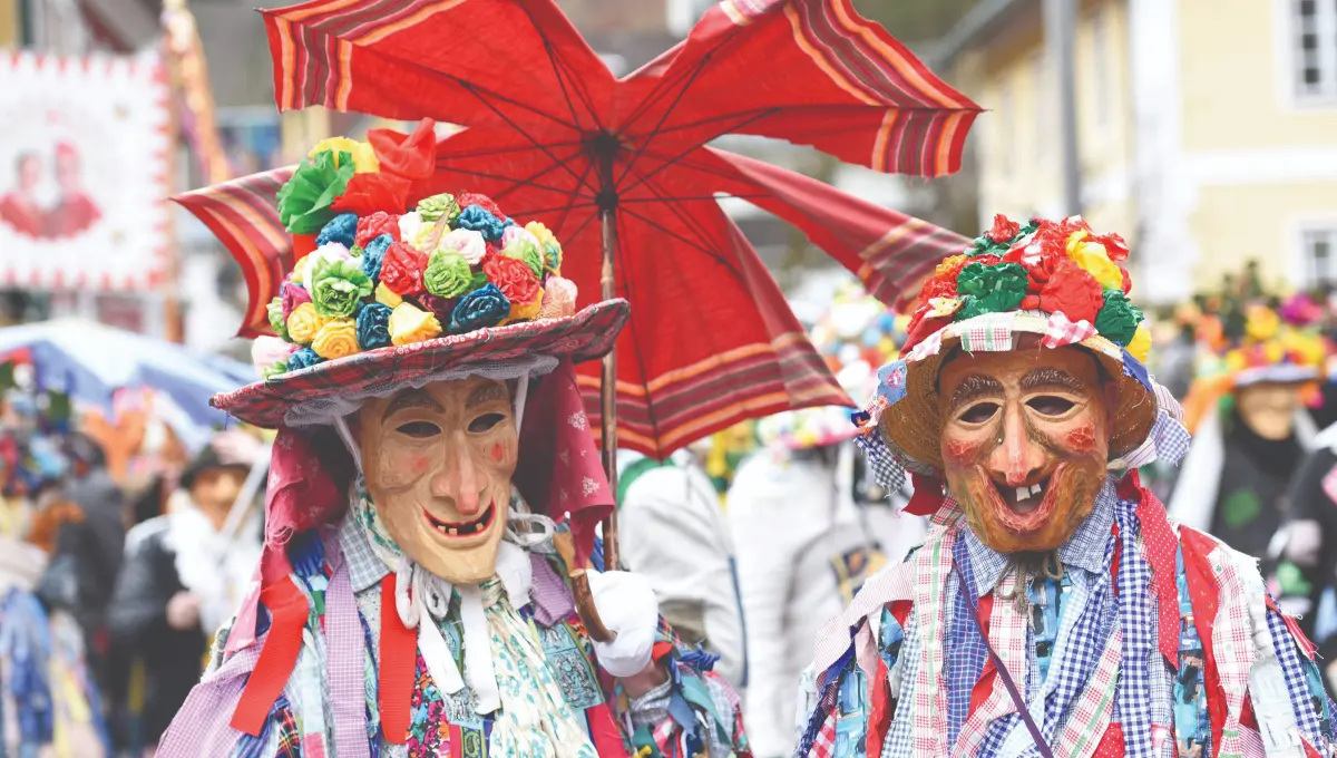 Costumes on the street