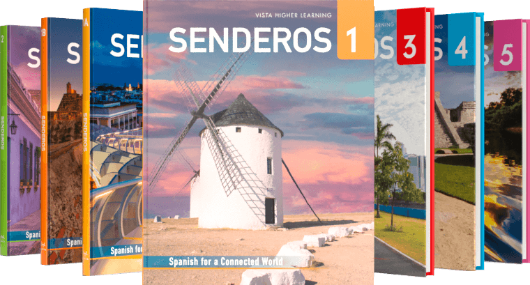 Senderos book covers