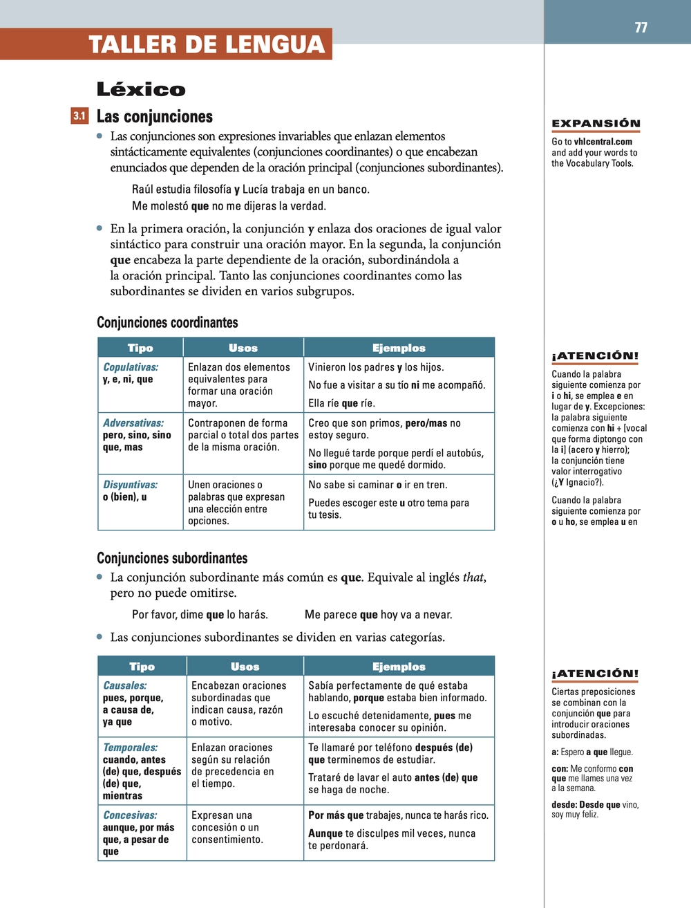 Lessons page 77