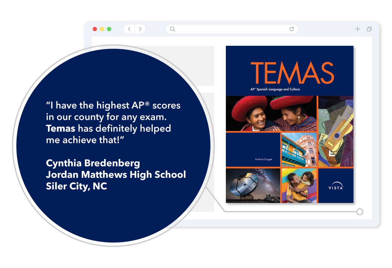 Temas AP® Spanish Language and Culture testimonial