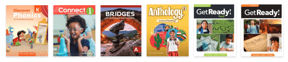 Various Vista textbooks