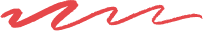 Decorative squiggle