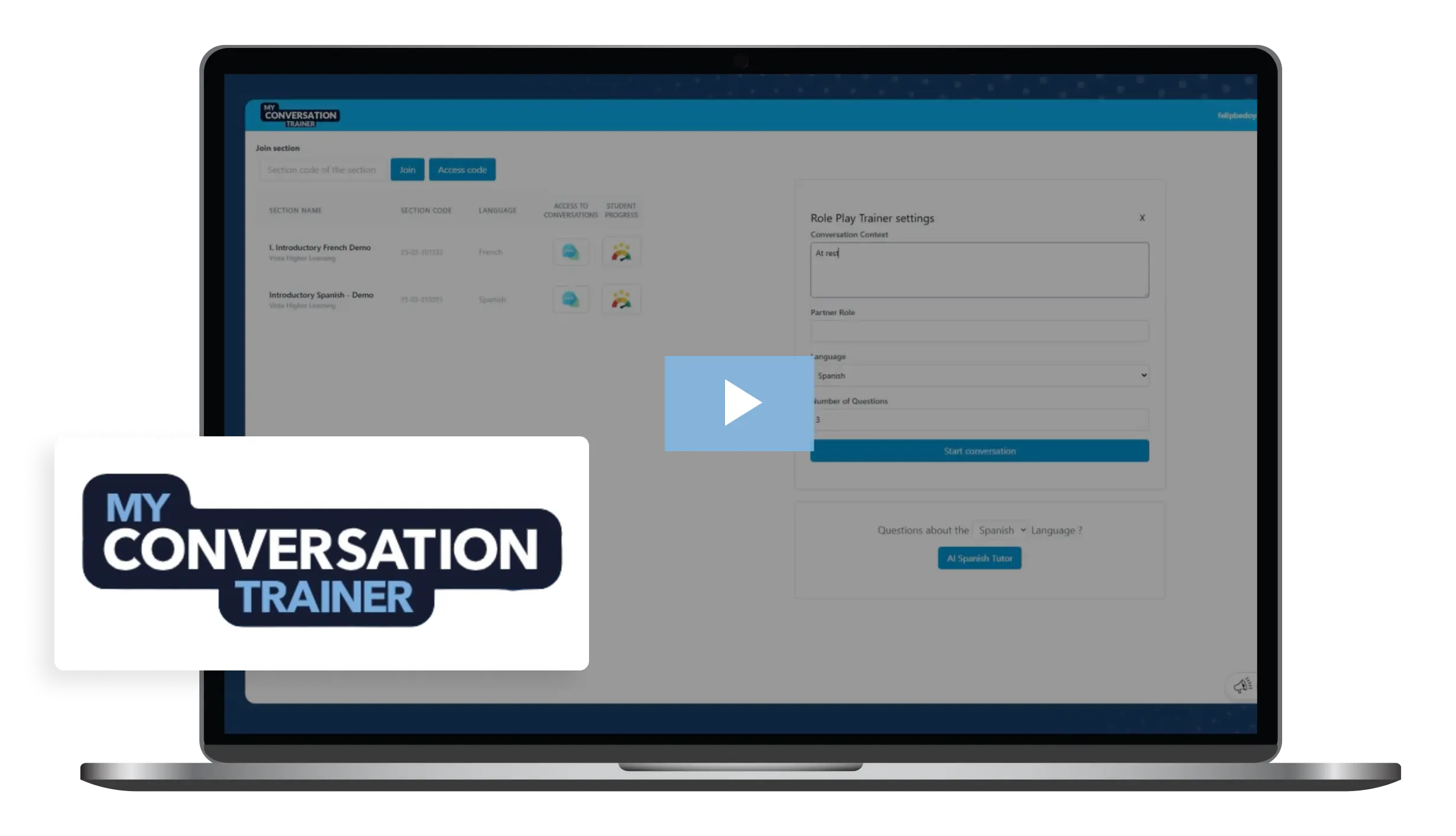 What's New - Slide 9 MyConversationTrainer overview video thumbnail
